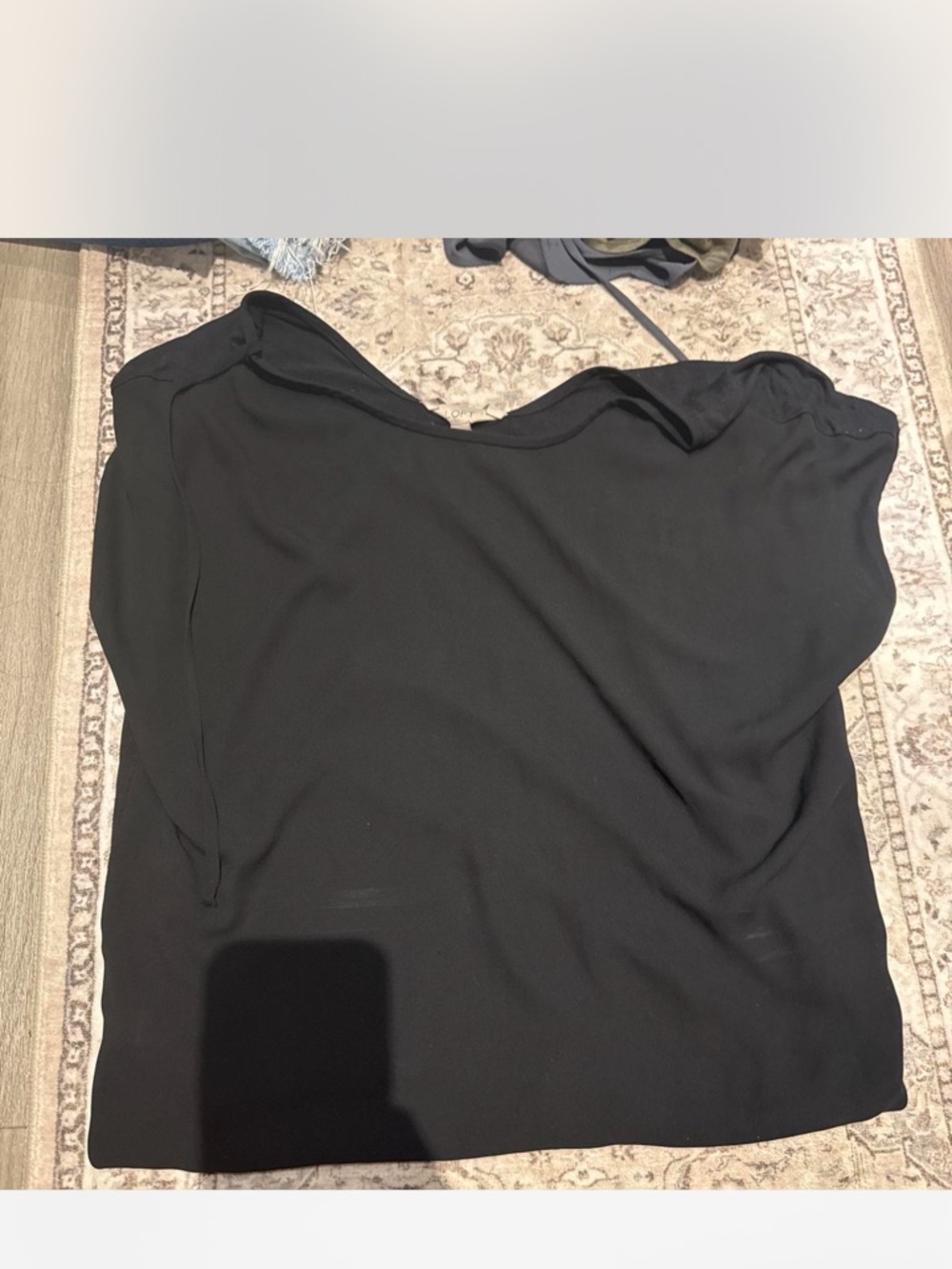 LOFT Black Women's Blouse - Relaxed